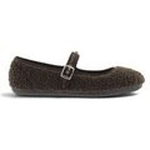Zapatos de tacón Oda borreguito marron para mujer - Victoria - Modalova