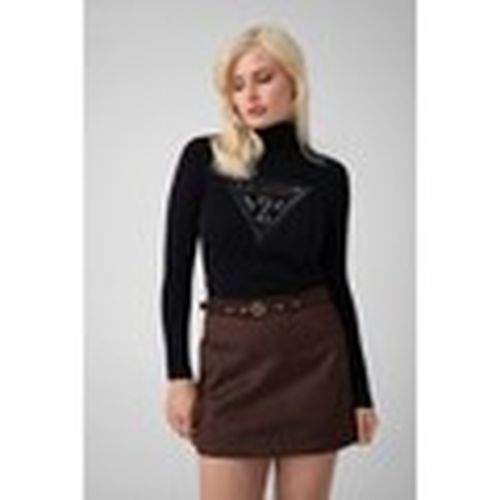 Jersey Ls Tn Hallie Triangle Logo Swt para mujer - Guess - Modalova