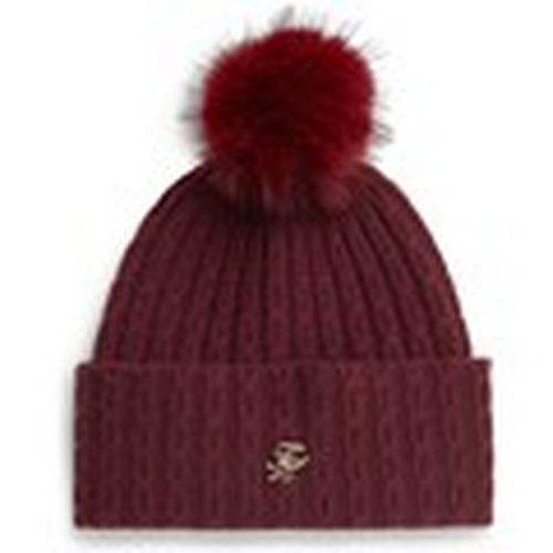 Gorro Th Script Cable Pom Beanie para mujer - Tommy Hilfiger - Modalova