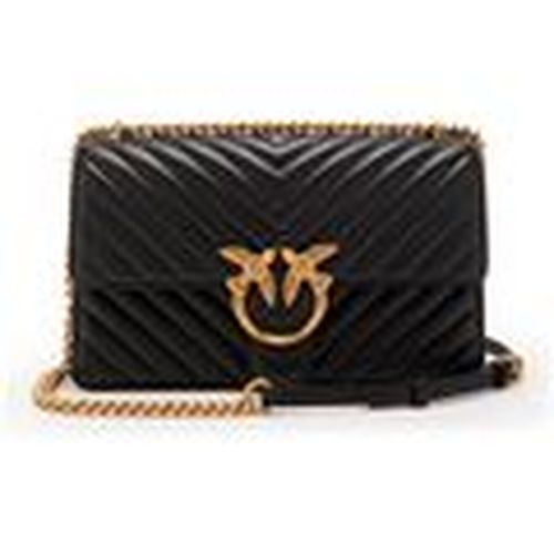 Bolso Love One Classic Dc Sheep Nappa Chevron para mujer - Pinko - Modalova