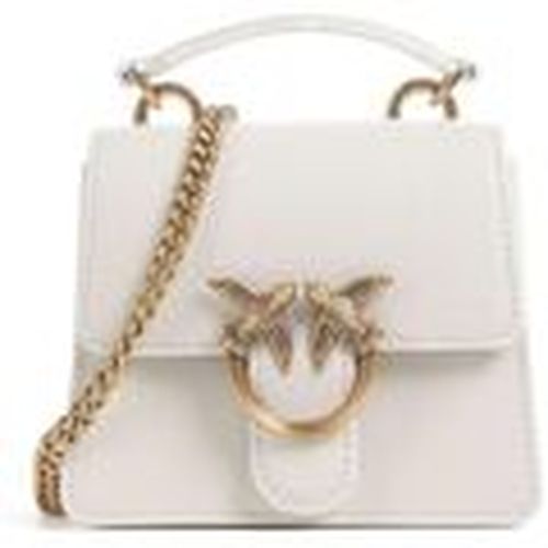 Bolso de mano Love One Top Handle Micro Light Vitello Seta para mujer - Pinko - Modalova