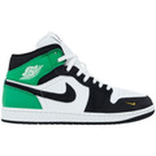 Deportivas Moda Jordan 1 Mid SE Lucky Green para mujer - Nike - Modalova