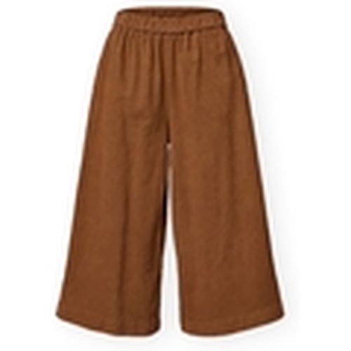 Pantalones Trousers 823106 - Camel para mujer - Wendy Trendy - Modalova