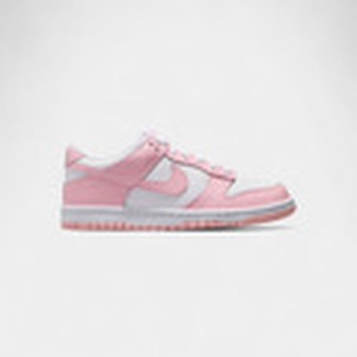 Deportivas Moda Dunk Low White Medium Soft Pink (GS) para mujer - Nike - Modalova
