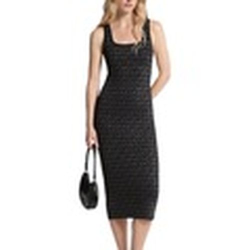 Vestidos midi Metallic Mk Sq Nk Drs para mujer - MICHAEL Michael Kors - Modalova