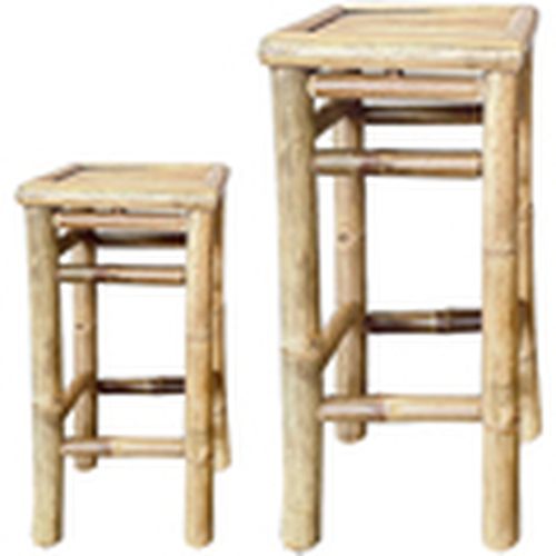 Accesorios de sofás, mesas con pedestal Set 2 Taburetes De Bambú para - Signes Grimalt - Modalova