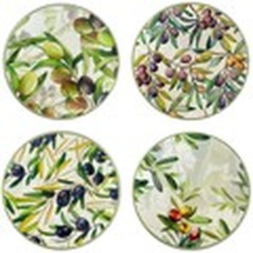 Set de mesa Posavasos Aceitunas para - Signes Grimalt - Modalova