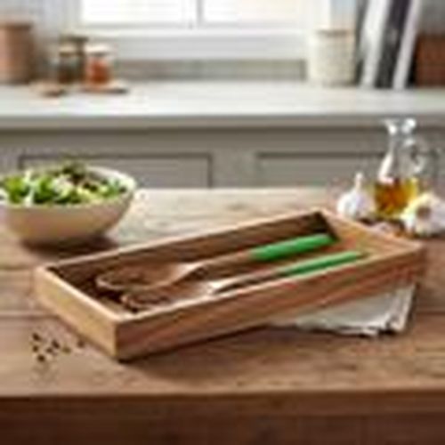 Set de mesa Set De Cuchara Y Tenedor De Madera De Acacia para - Signes Grimalt - Modalova