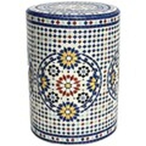 Reposapiés o poufs Taburete Mosaico Y Azul para - Signes Grimalt - Modalova
