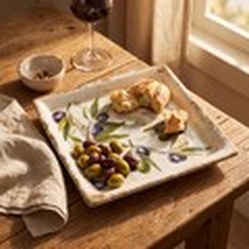 Accesorios de sofás, mesas con pedestal Plato Cuadrado Aceitunas para - Signes Grimalt - Modalova