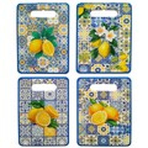 Set de mesa Tablas De Cortar Limones Azul Set 4 para - Signes Grimalt - Modalova