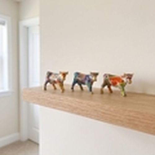Figuras decorativas Set 3 Toros Mosaico Mini para - Signes Grimalt - Modalova