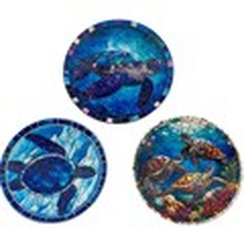Figuras decorativas Set 3 Imanes Tortuga Estilo Vidriera para - Signes Grimalt - Modalova