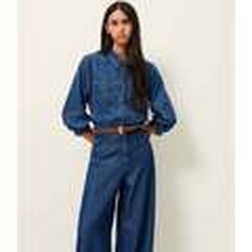Camisa Leone Camisa Denim Blue para mujer - Sessun - Modalova
