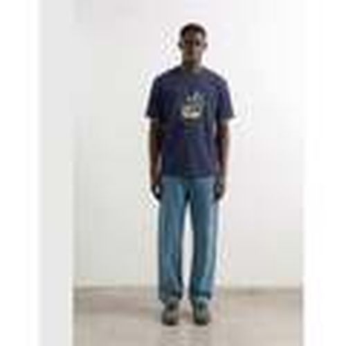 Camiseta Wander Tee Plain Navy para hombre - Edmmond Studios - Modalova