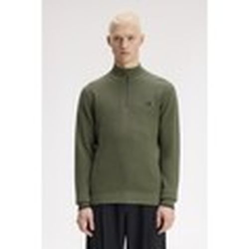Jersey Fp Waffle Stitch Half Zip Jumper para hombre - Fred Perry - Modalova