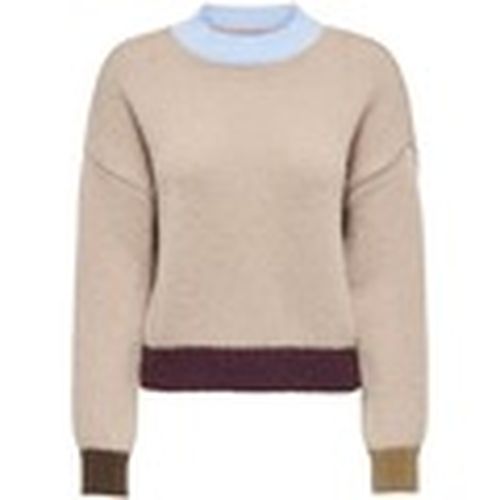 Jersey ONLOLINA LS CONTRAST HIGHNECK CC KNT 15375631 para mujer - Only - Modalova