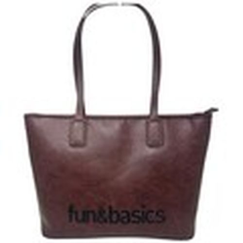 Bolso de mano Complementos señora fb0120 marron para mujer - Fun & Basics - Modalova