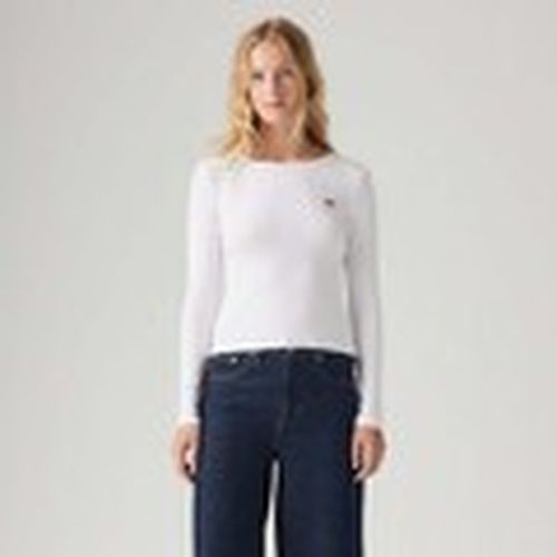 Tops y Camisetas Hayes Ls Tee White para mujer - Levis - Modalova
