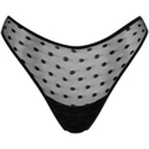 Strings Tanga con corte alto RETRO DOTS para mujer - Lisca - Modalova