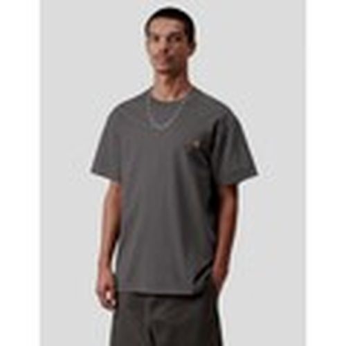 Camiseta CAMISETA AMERICAN SCRIPT TEE GRAPHITE para hombre - Carhartt - Modalova