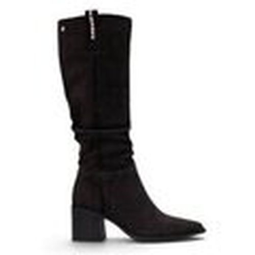 Zapatos de tacón bota arruga marron para mujer - Carmela - Modalova