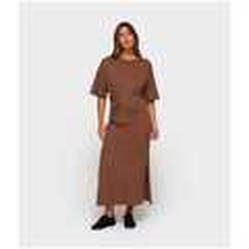 Vestidos Tee Dress Gathering Brown para mujer - 10 Days - Modalova