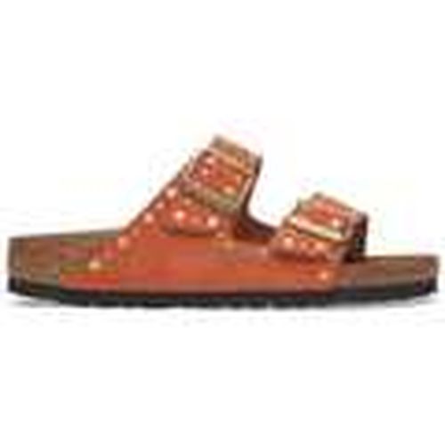 Sandalias Arizona Rivet Dark Rust para mujer - BIRKENSTOCK - Modalova