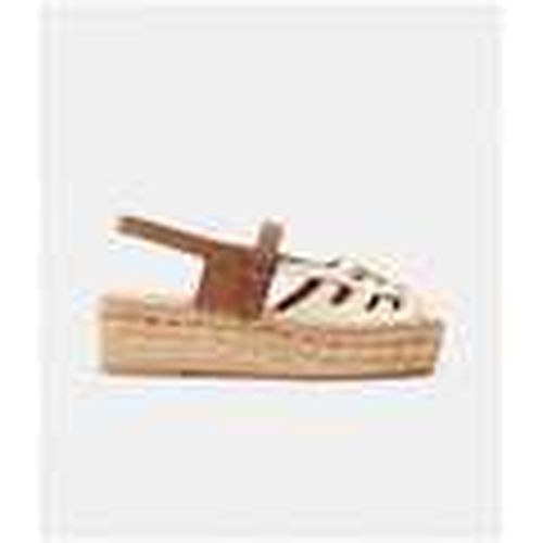 Sandalias Thalis Ecru Brown para mujer - Naguisa - Modalova