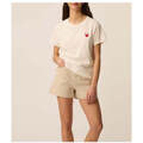 Tops y Camisetas Ilie Tshirt Ecru para mujer - Des Petits Hauts - Modalova