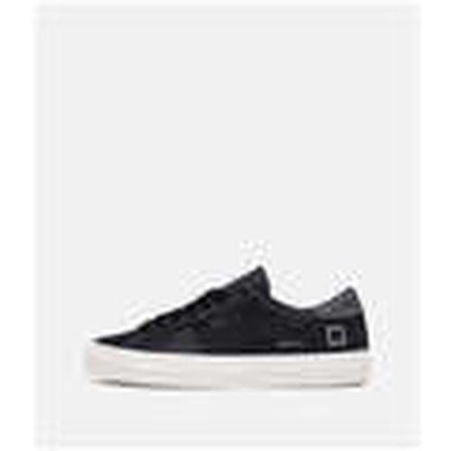 Deportivas Moda Hill Low Vintage Calf Black para mujer - D.A.T.E. - Modalova