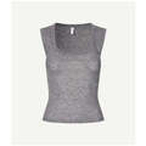 Camiseta tirantes Samsoe Sadou Top Grey para mujer - SAMSØE SAMSØE - Modalova