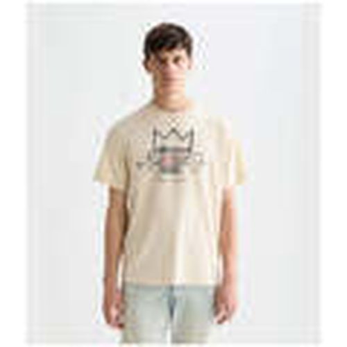 Camiseta Basquiat Tee Ecru para hombre - Scotch & Soda - Modalova