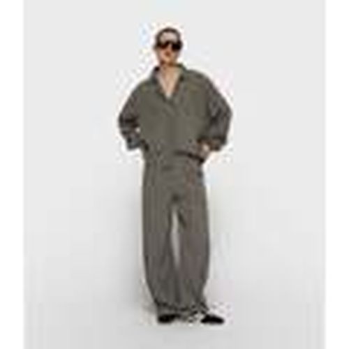 Pantalones Banana Pants Lyocell Dark Fog para mujer - 10 Days - Modalova
