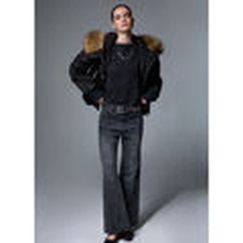 Jeans Vaqueros flare con strass para mujer - Liu Jo - Modalova