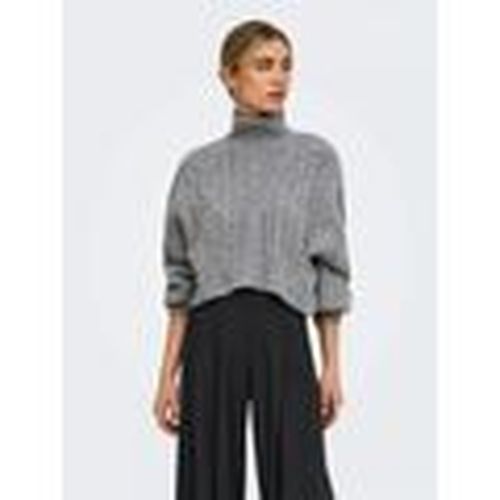 Jersey 15375336 HILDE-MEDIUM GREY MELANGE para mujer - Only - Modalova