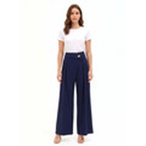 Pantalones anchos CFC0130046003 para mujer - Rinascimento - Modalova