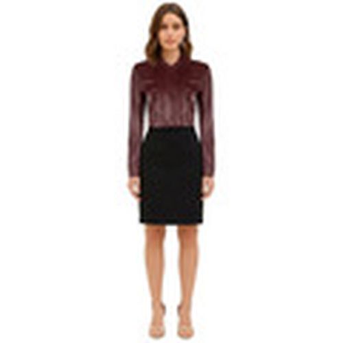 Cazadora de cuero CFC0130584003 para mujer - Rinascimento - Modalova