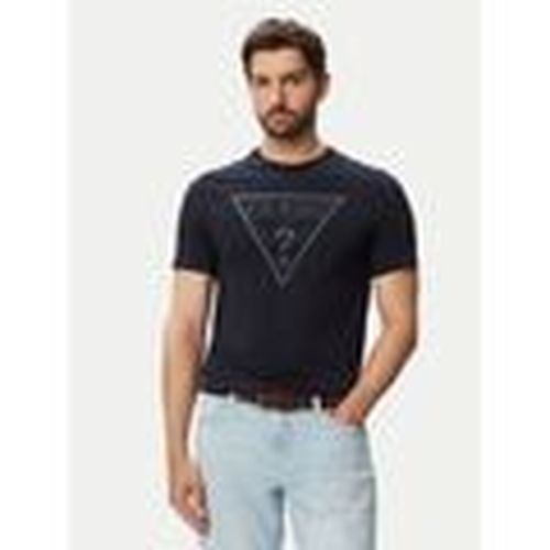 Camiseta M6YI71 K3745 CN SS CORE TEE-G7V2 SMART BLUE para hombre - Guess - Modalova