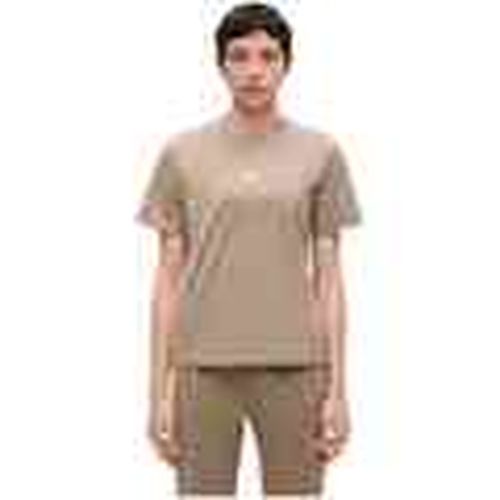 Camiseta Essentials Small Logo Cotton Tee ""Khaki Six"" para mujer - adidas - Modalova