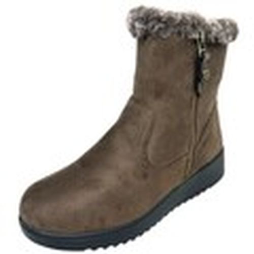 Botines Botín señora 31140 atl taupe para mujer - Amarpies - Modalova