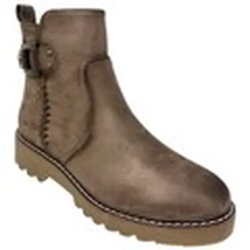 Botines Botín señora 31163 ajc taupe para mujer - Amarpies - Modalova