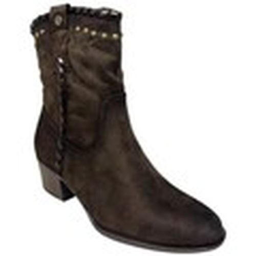 Botines Botín señora 31216 azs marron para mujer - Amarpies - Modalova