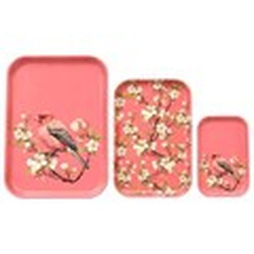 Set de mesa Set 3 Bandejas Rectangulares Coral para - Signes Grimalt - Modalova