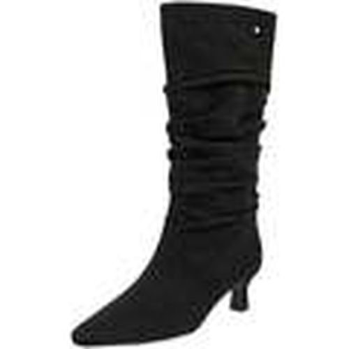 Botas BOTA NEGRA DE MUJER CON TACÓN Y CAÑA FRUNCIDA - Bb Up - Modalova