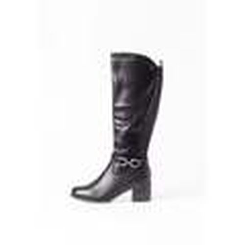 Botas BOTA ALTA NEGRA DE MUJER CON HEBILLA DORADA - Bb Up - Modalova