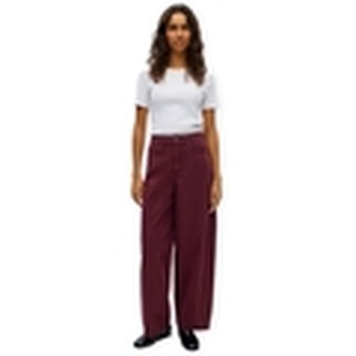 Pantalones Moji Elsa Trousers - Winetasting para mujer - Object - Modalova