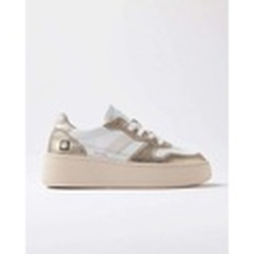 Zapatillas court_platform_laminated_platinum para mujer - D.A.T.E. - Modalova