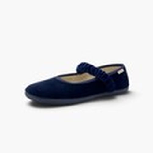 Pantuflas Merceditas Barefoot Terciopelo Tira Fruncida para mujer - Pisamonas - Modalova