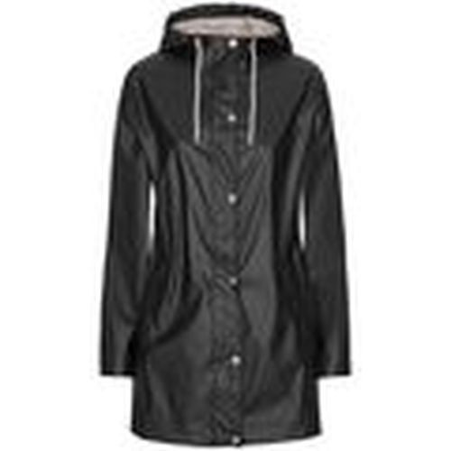 Chaquetas RAIN228FR SHORT RAIN JKT-002 BLACK para mujer - Ilse Jacobsen - Modalova